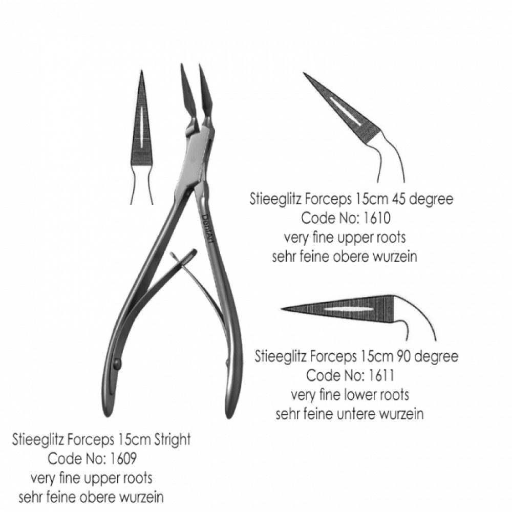 Stieeglitz forceps 15cm
